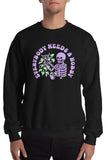 Skeleton Plant Sweatshirt - In Control Clothing