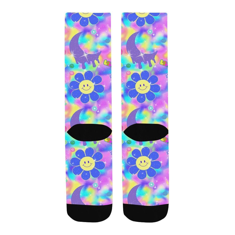 Smiling Flower Socks - In Control Clothing