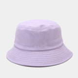 Solid Color Cotton Acubi Aesthetic Bucket Hat - In Control Clothing