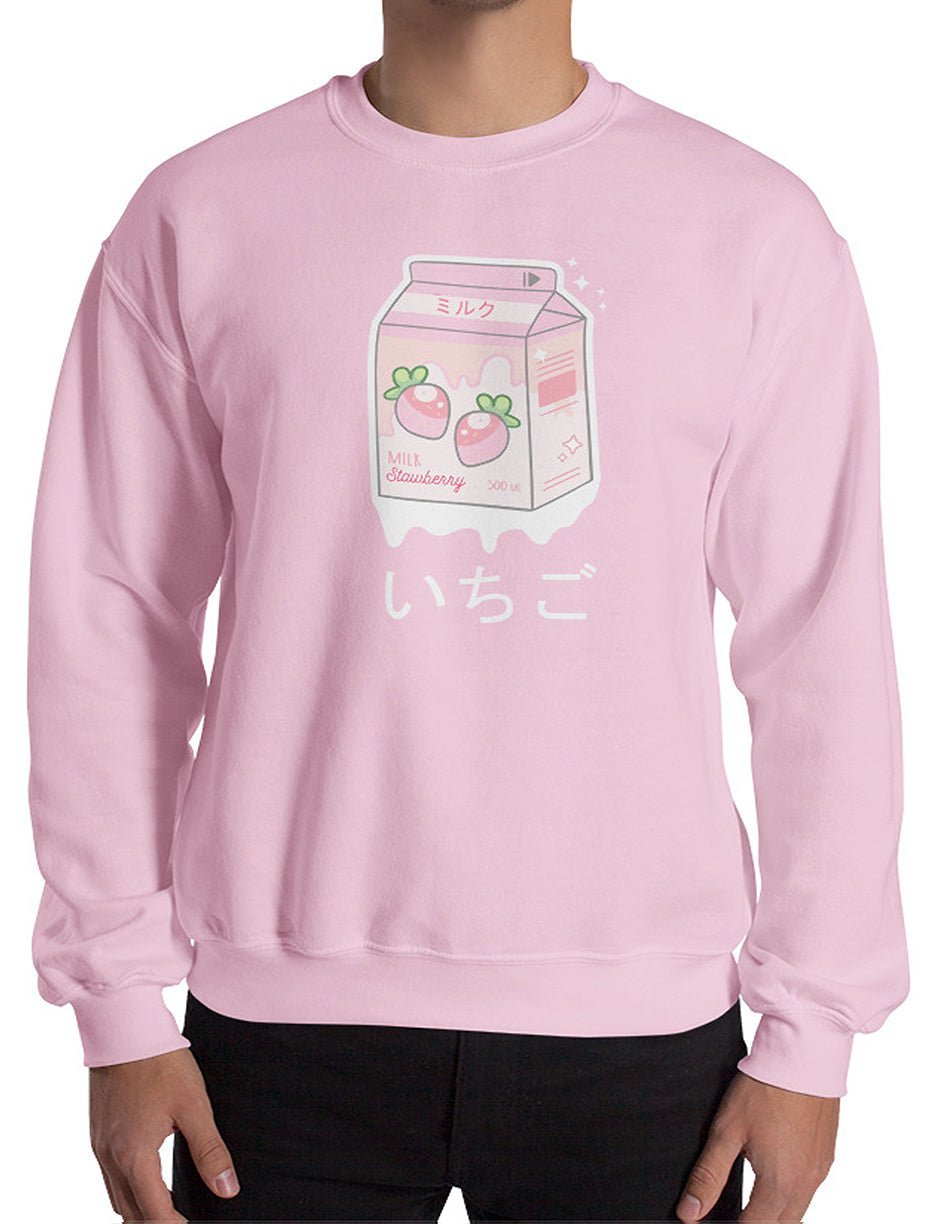 Strawberry Milk Sweatshirt - In Control Clothing