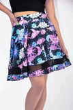 Sun And Moon Mesh Skirt - In Control Clothing