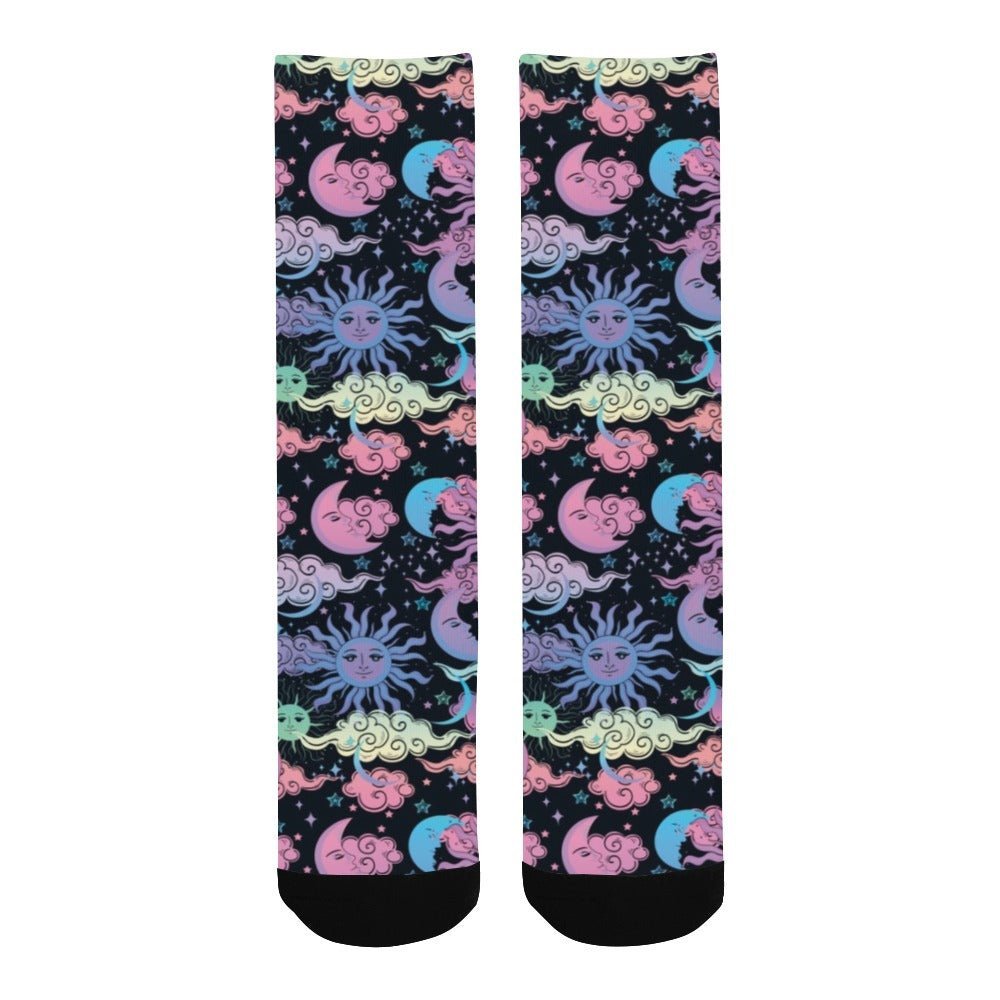Sun and Moon Socks - In Control Clothing