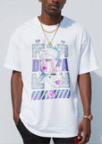Theater Mask Graphic Streetwear T-Shirt - In Control Clothing