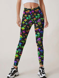 Trippy Mushroom Leggings - In Control Clothing