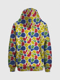 Trippy Smiley Mens Graphic Hoodie - In Control Clothing
