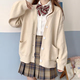 V-neck Knitted Sweater - In Control Clothing
