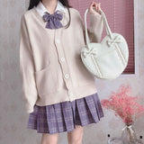 V-neck Knitted Sweater - In Control Clothing