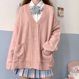 V-neck Knitted Sweater - In Control Clothing