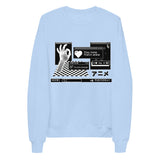 Vaporwave Anime Fleece sweatshirt - In Control Clothing