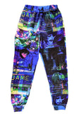 Vaporwave Glitch Anime Joggers - In Control Clothing