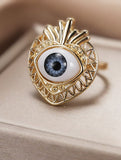 Vintage Evil Eye Ring - In Control Clothing