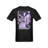 Weird Vibe Abstract Art Black T-Shirt - In Control Clothing