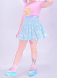 Wish Upon A Star Pleated Skirt - In Control Clothing