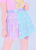 Wish Upon A Star Pleated Skirt - In Control Clothing
