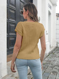 Womens Cable-knit V-Neck Sweater Vest - In Control Clothing