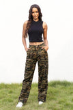 Womens Camouflage Cargo Pants - In Control Clothing