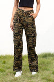 Womens Camouflage Cargo Pants - In Control Clothing