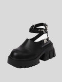 Womens Cyber Fashion Wedge Platform Shoes - In Control Clothing